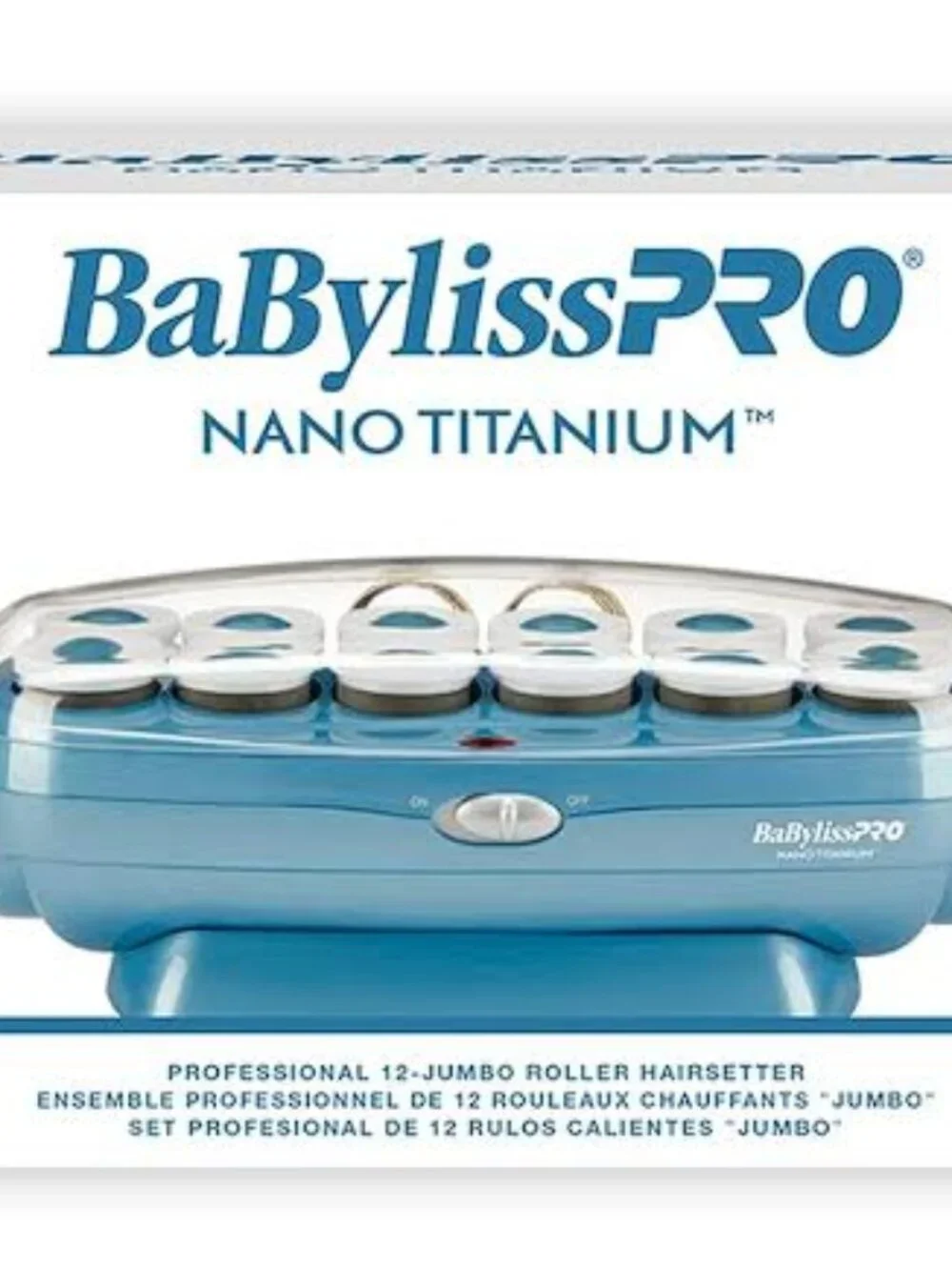 New in box Babyliss Pro Nano Titanium hair rollers